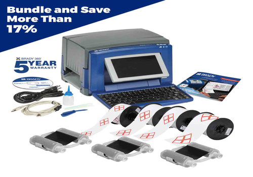 เครื่องพิมพ์ลาเบล Brady printer s3100 (safety ghs kit)